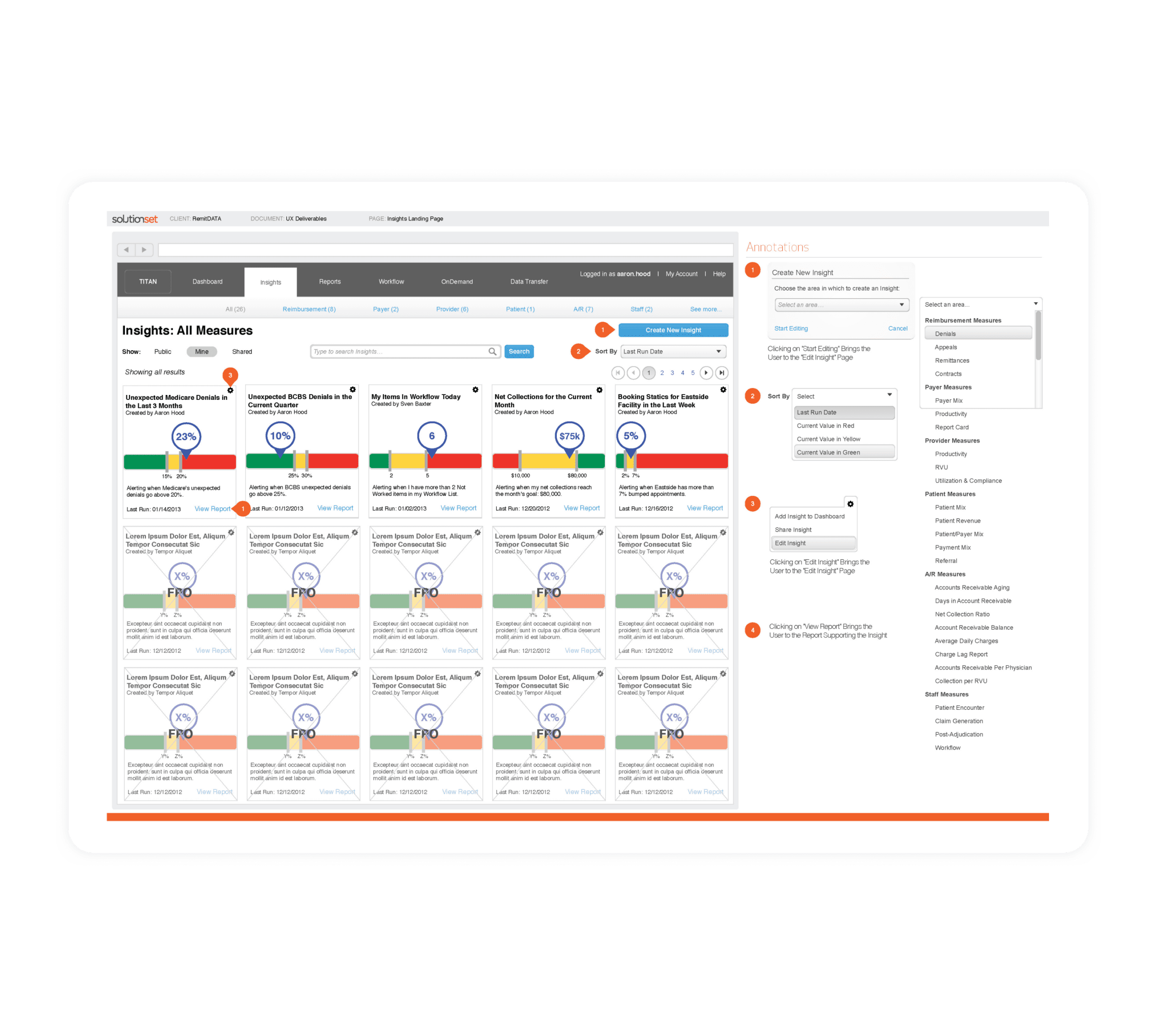 RemitData Wireframe