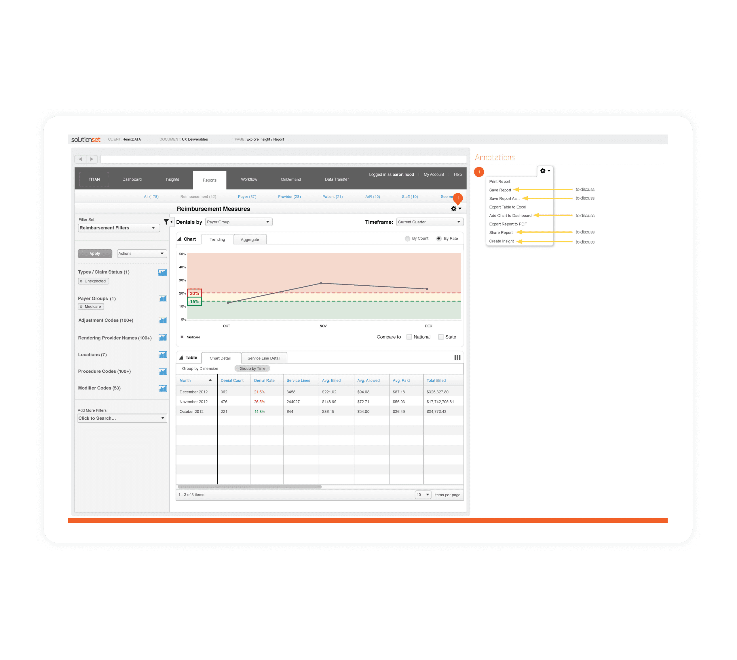 RemitData Wireframe