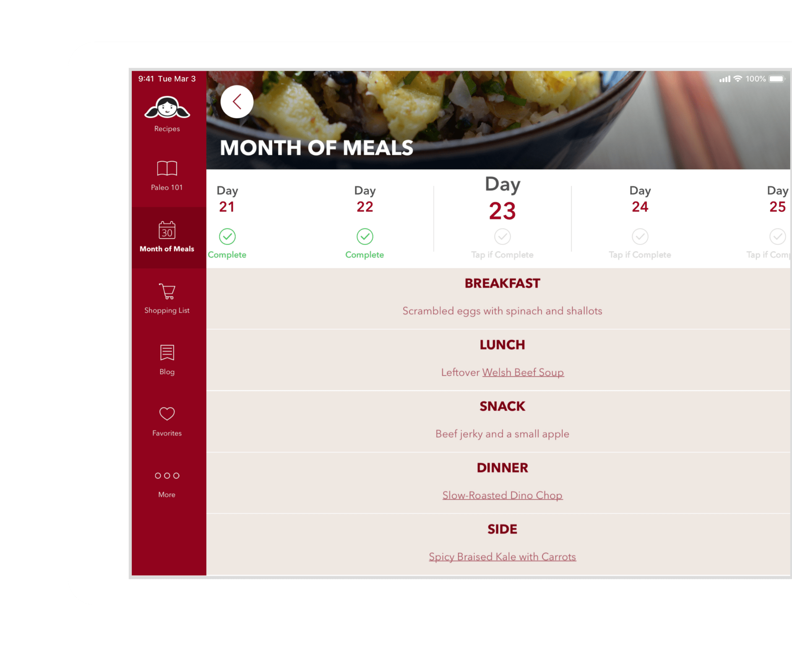 Nom Nom Paleo iOS App