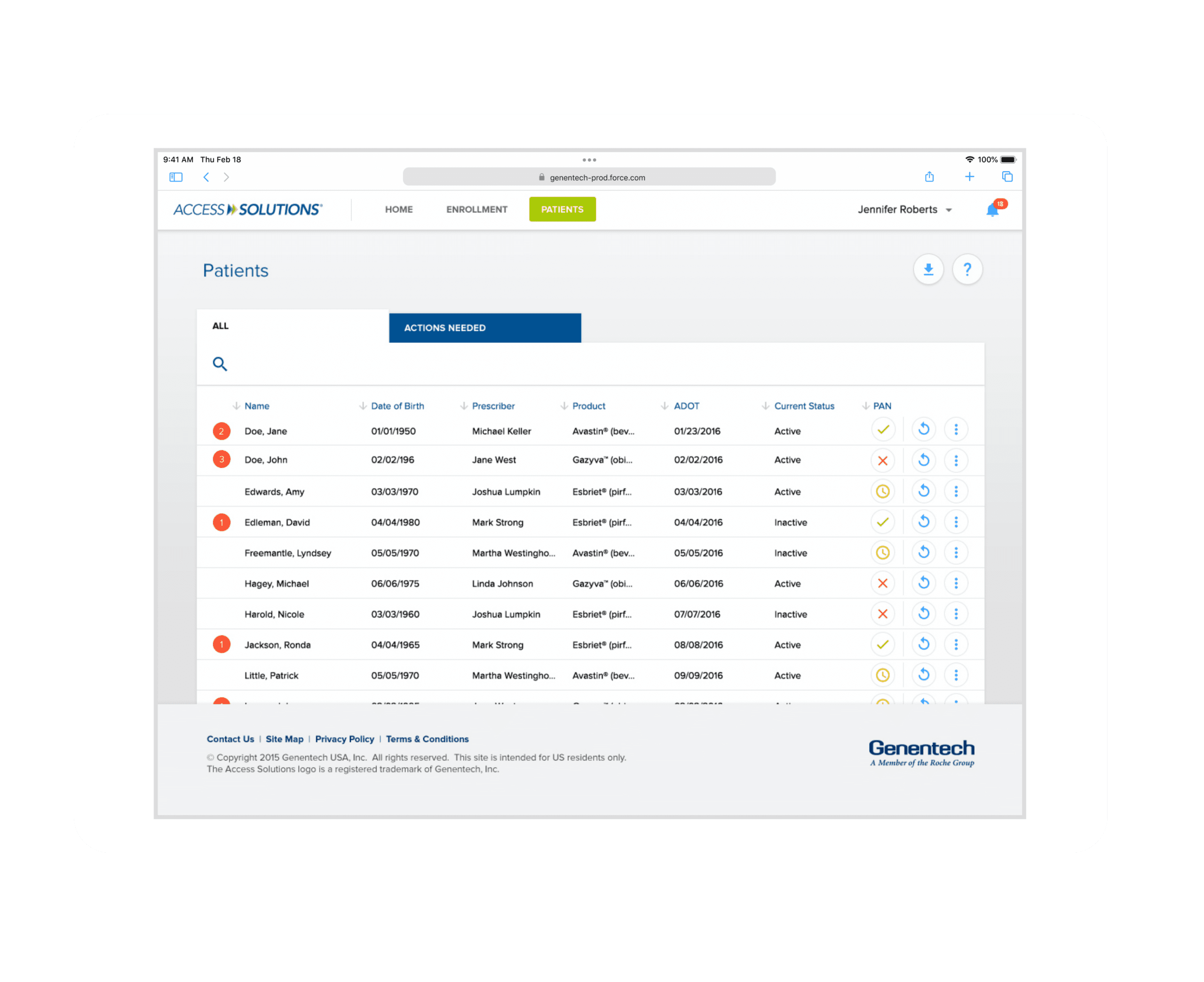 My Patient Solutions Web App