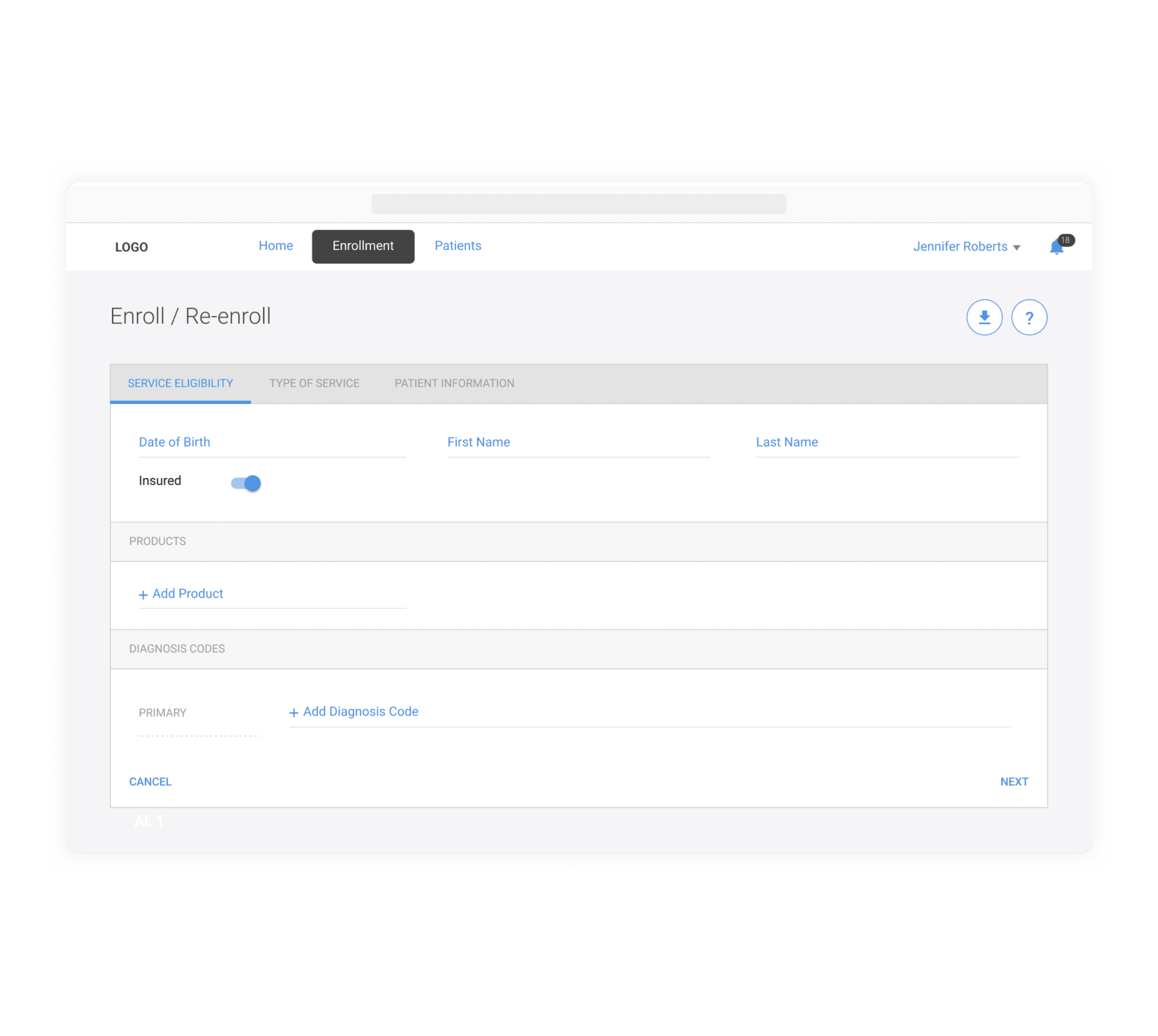 MPS Wireframe