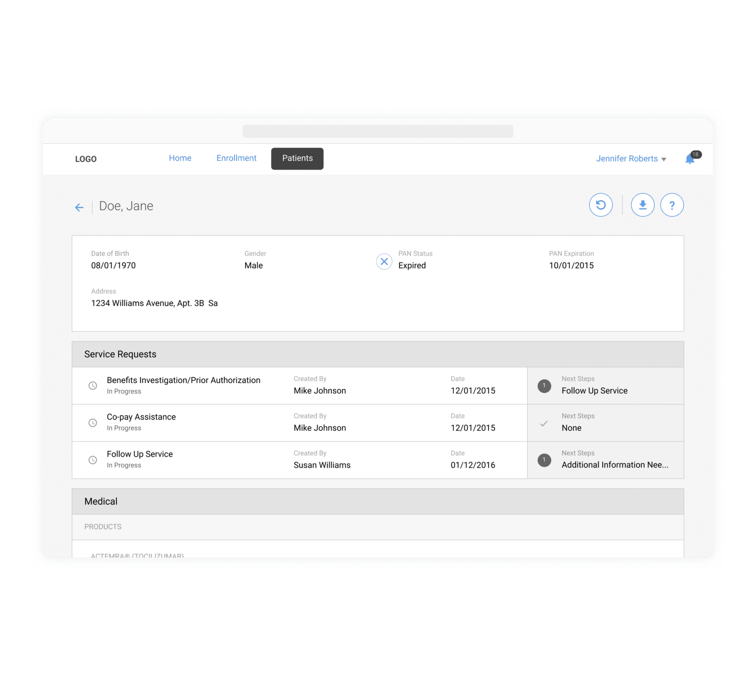MPS Wireframe