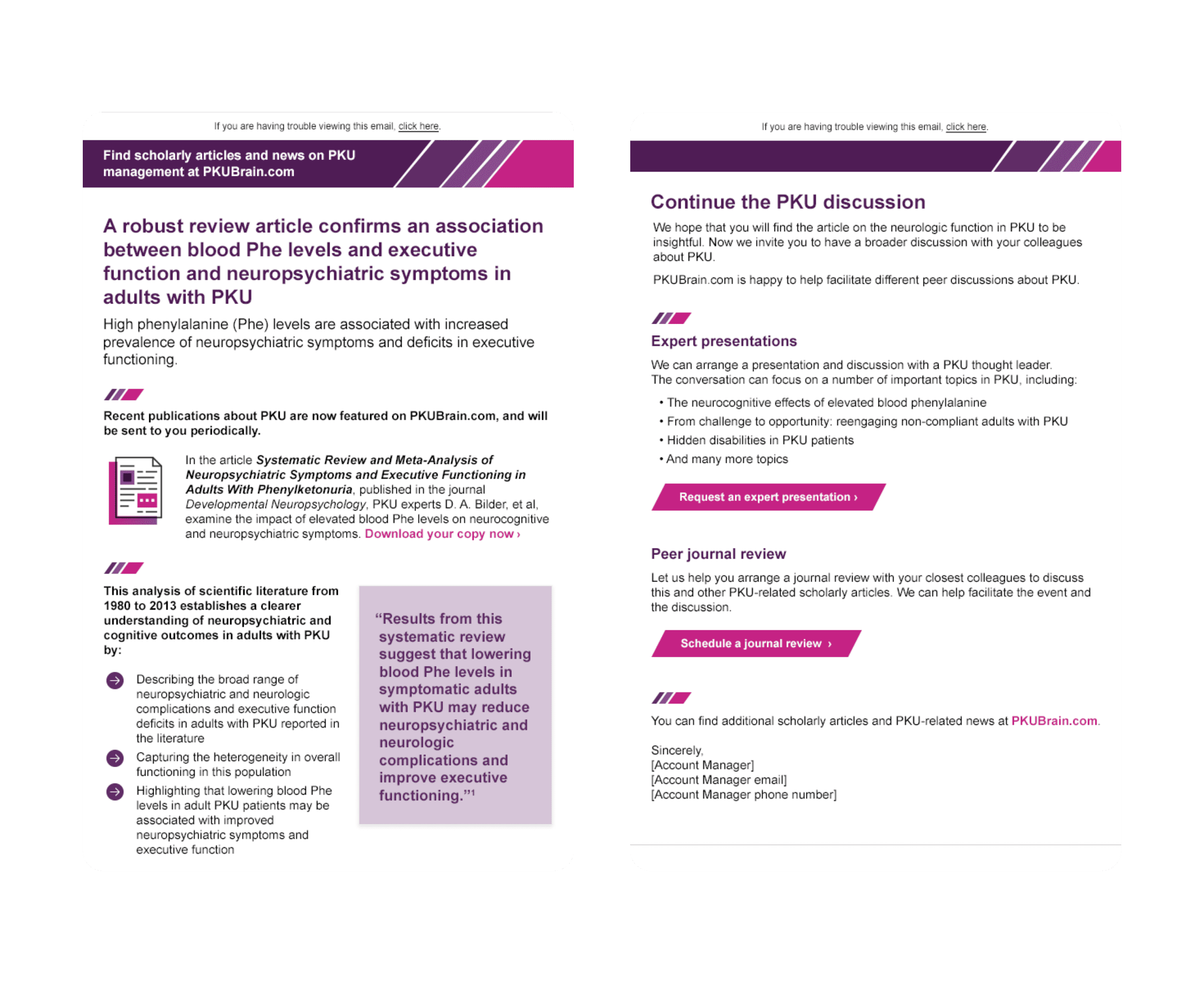 BioMarin PKUBrain Email Series