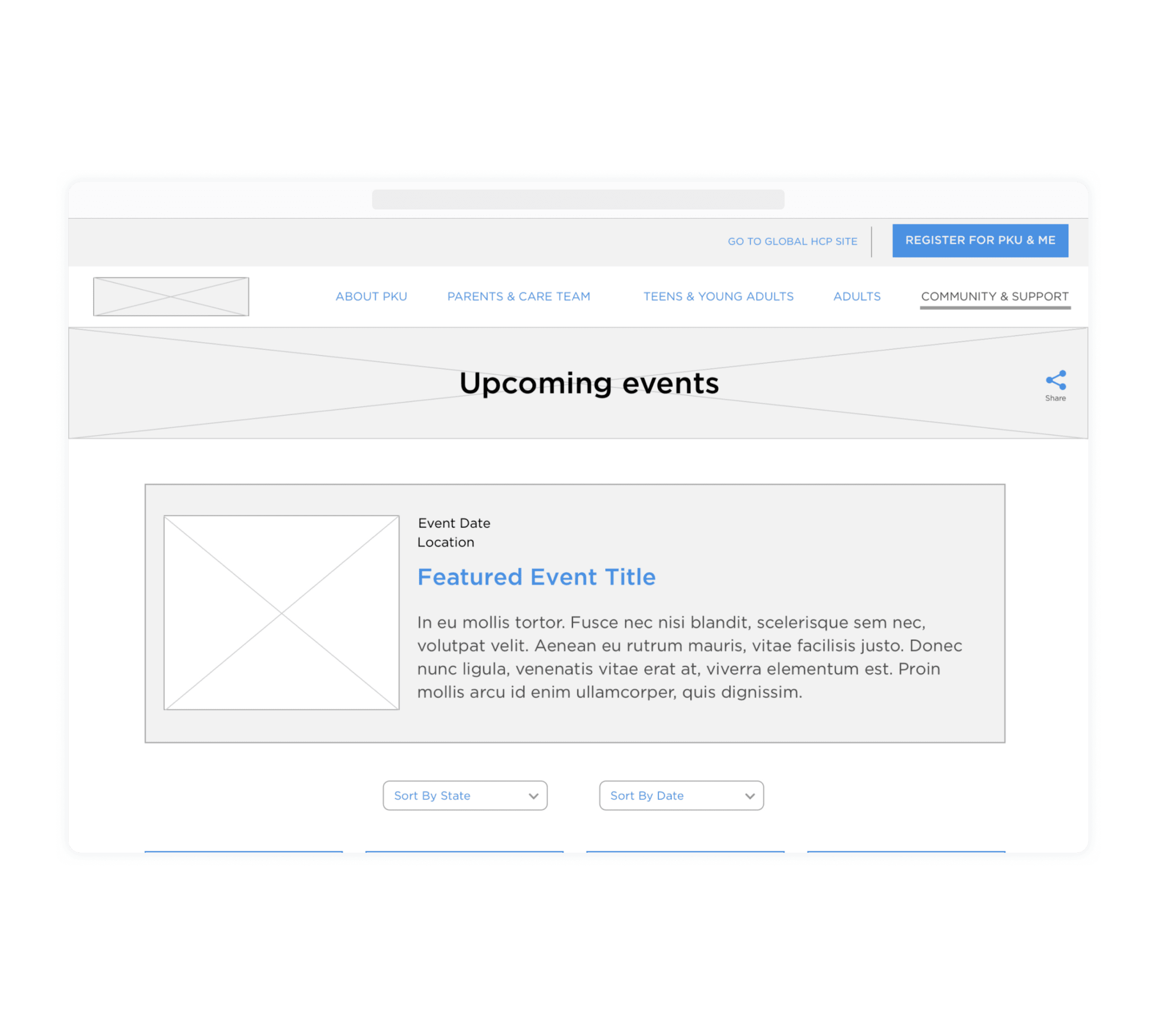 BioMarin Wireframe
