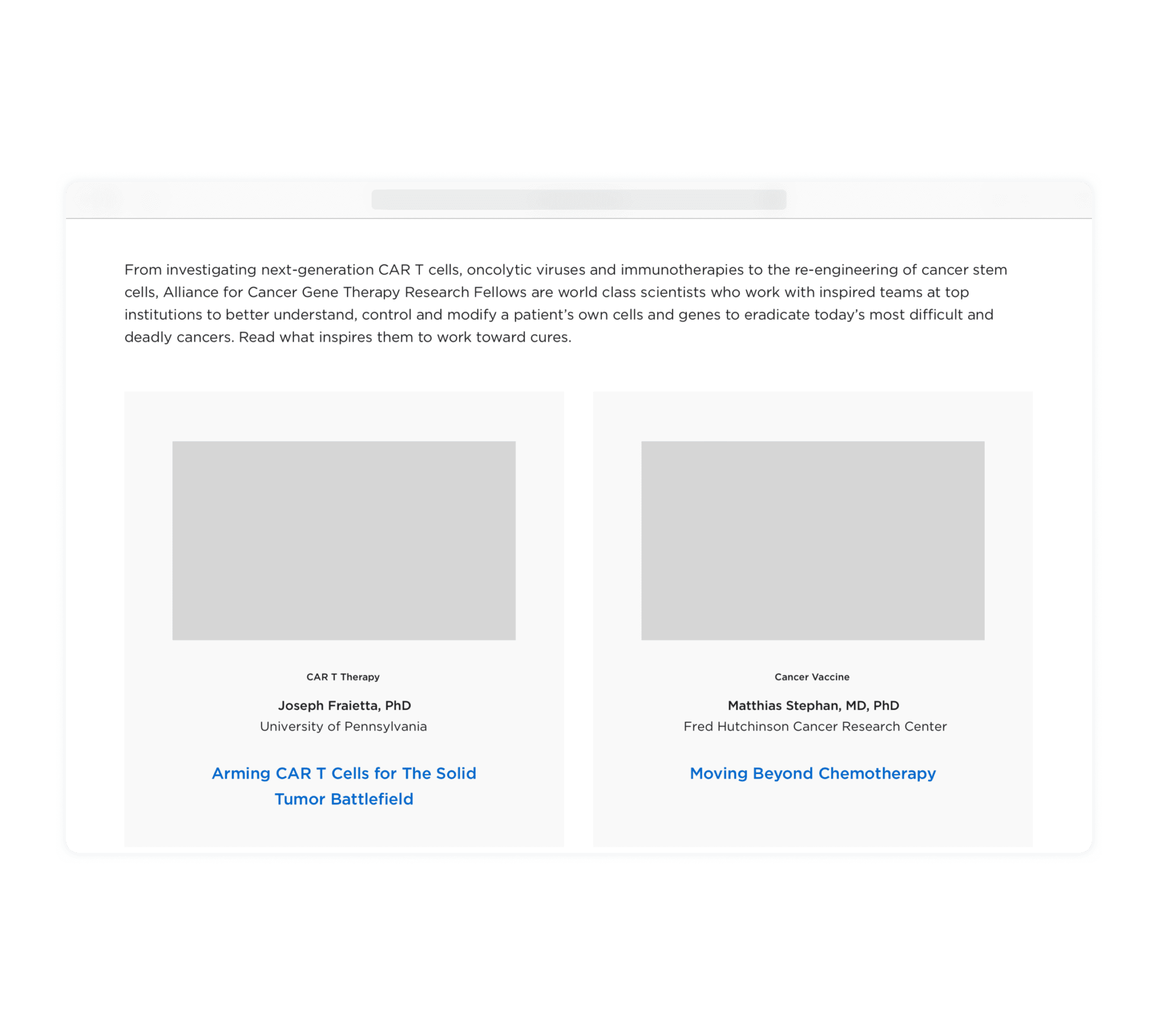 ACGT Wireframes