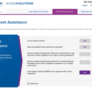 Access Solutions Patient Website