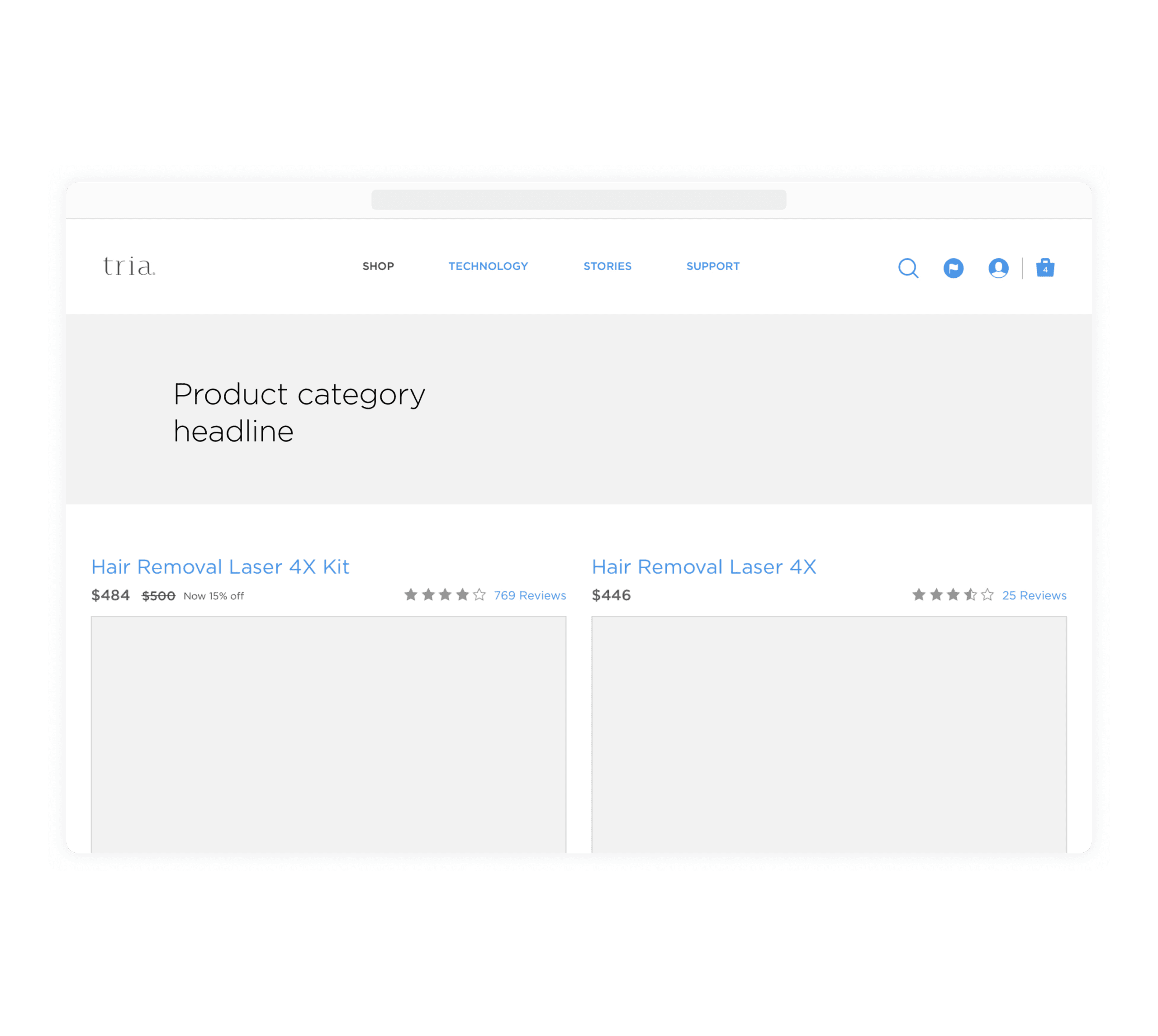Trim Beauty Wireframe