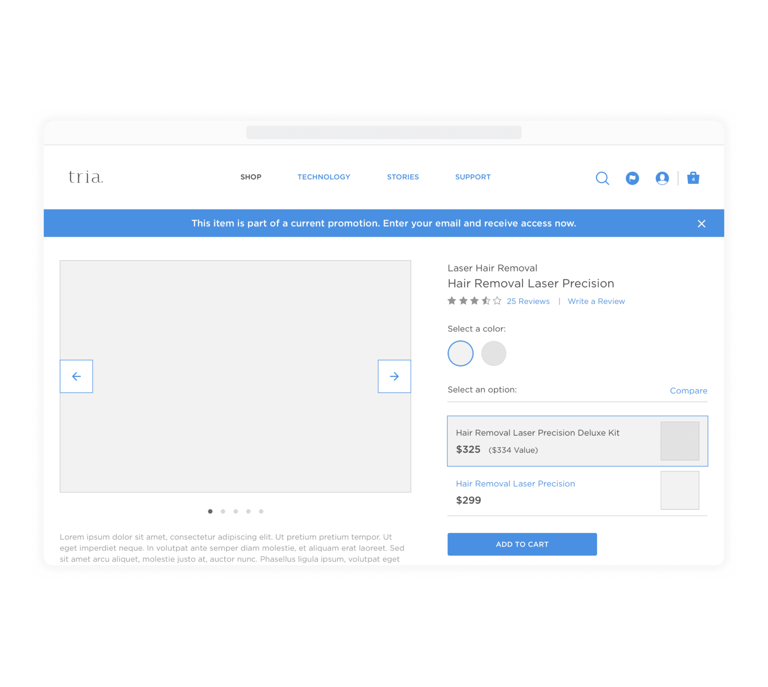 Trim Beauty Wireframe